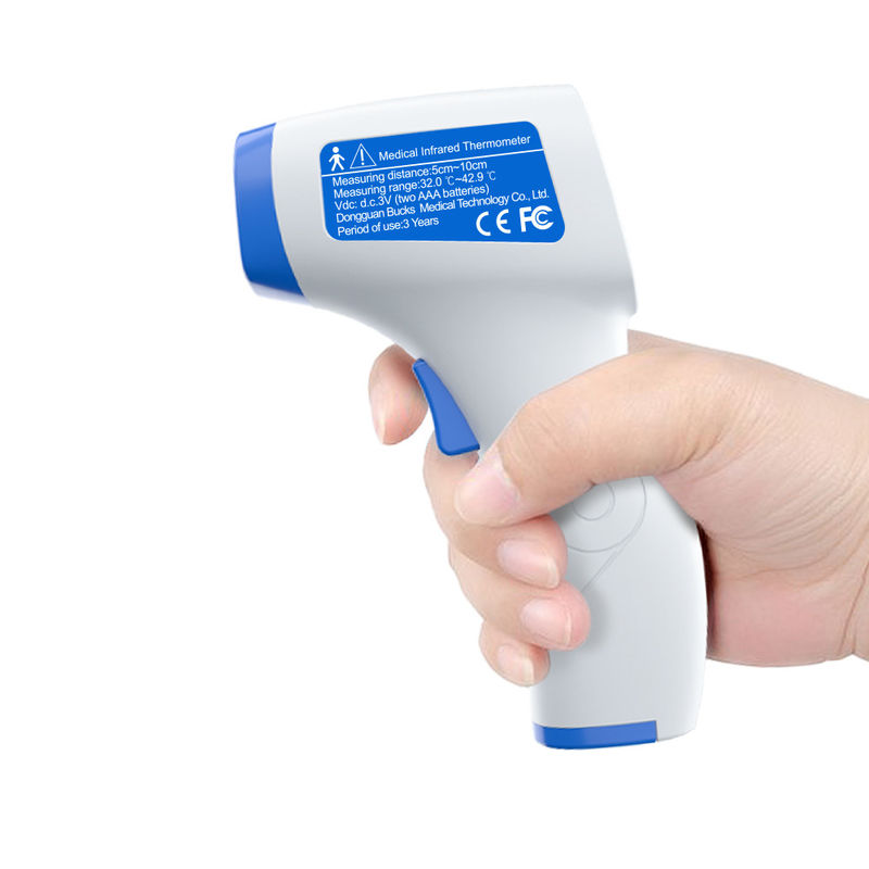 Display Clear Handheld Infrared Thermometer Non Contact Accurate Measurement