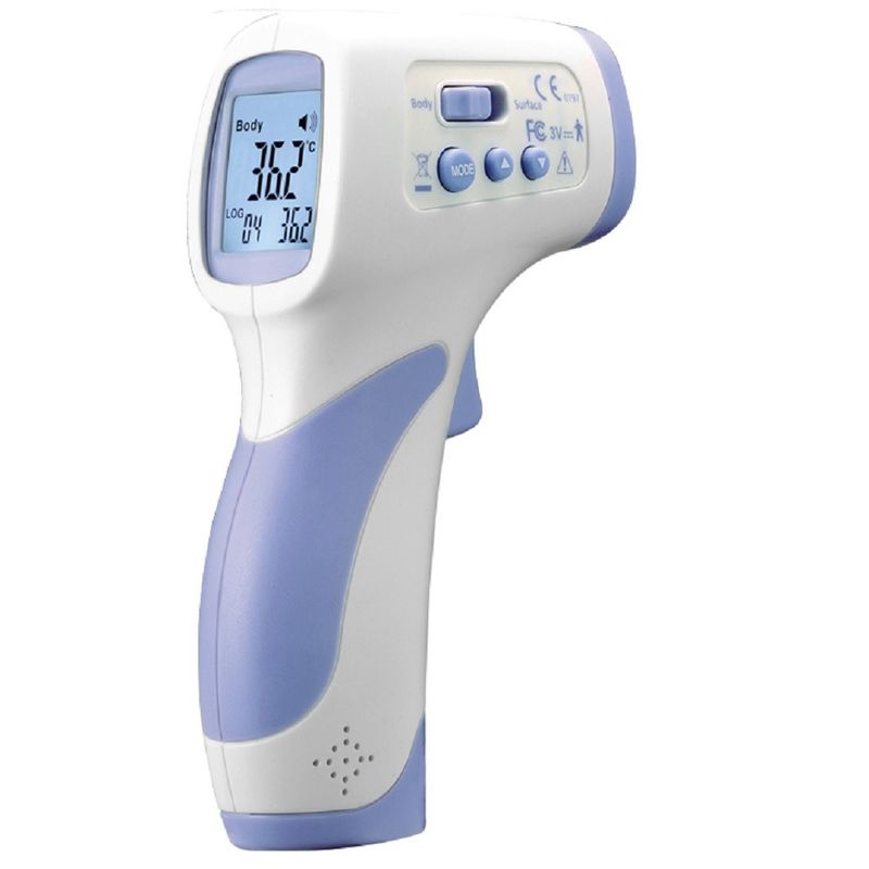Handheld No Touch Forehead Thermometer / Digital Ear And Forehead Thermometer